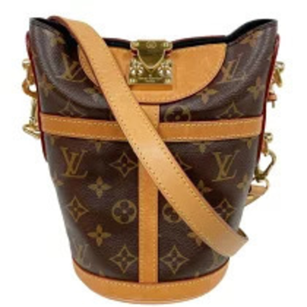 Louis Vuitton Duffle Bag Brown Monogram Shoulder